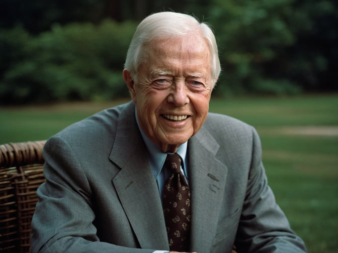 Jimmy Carter gestorben: Der humanitäre Präsident mit 100 Jahren ***!
isContained: False

### Jimmy Carter (100) gestorben: Ein Leben für Frieden und Menschenrechte