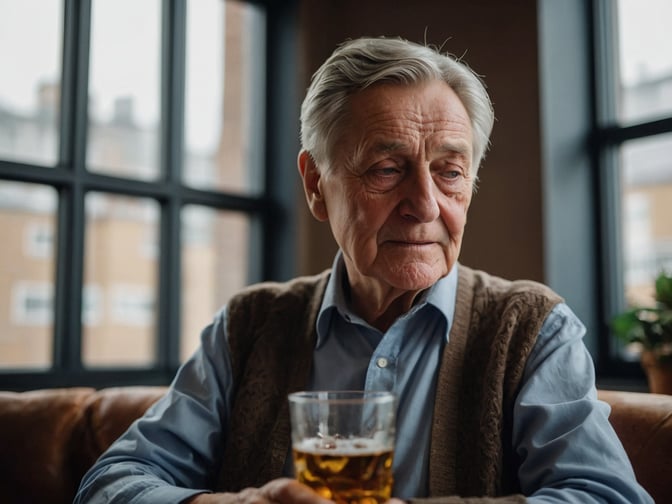 Alkoholsucht im Alter: Über 1,4 Millionen in Behandlung – So gefährdet sind Senioren