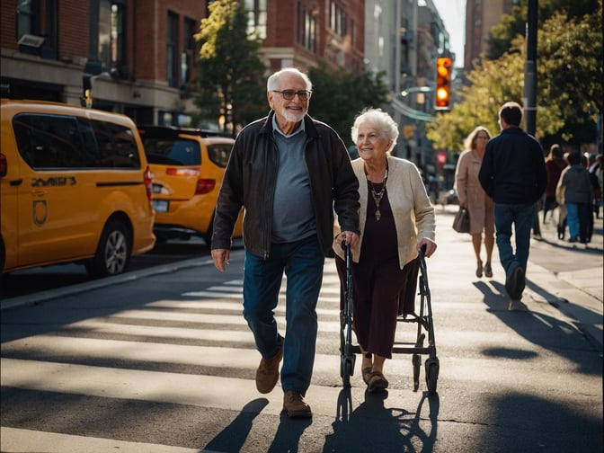 Bund stärkt Fußverkehr: Sicherere Wege für Senioren und alle