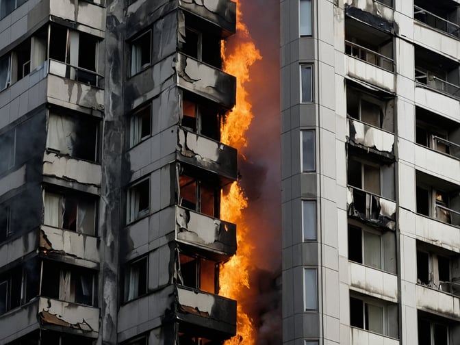 Tragischer Brand in Dresdner Hochhaus: Zwei Senioren tot, eine verletzt