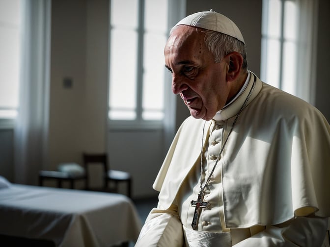 Papst Franziskus: Kritisch, aber stabil im Krankenhaus