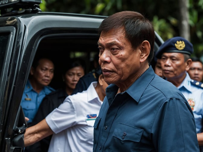 Duterte festgenommen: Ex-Präsident der Philippinen im Visier der Justiz