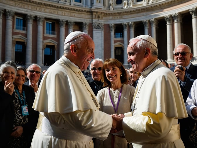 Papst überrascht im Petersdom: Mut oder Provokation?