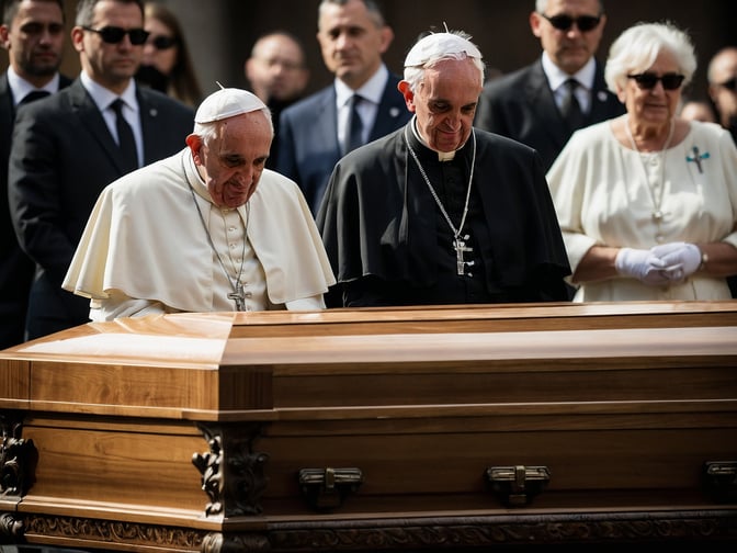 Papst Franziskus: Einfache Beisetzung im Zeichen der Würde