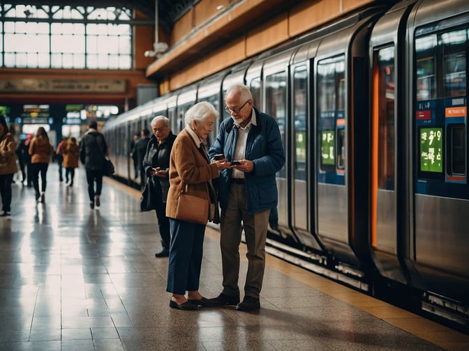 Bahn abschafft gedruckte Ankunftspläne: Was bedeutet das für Senioren?