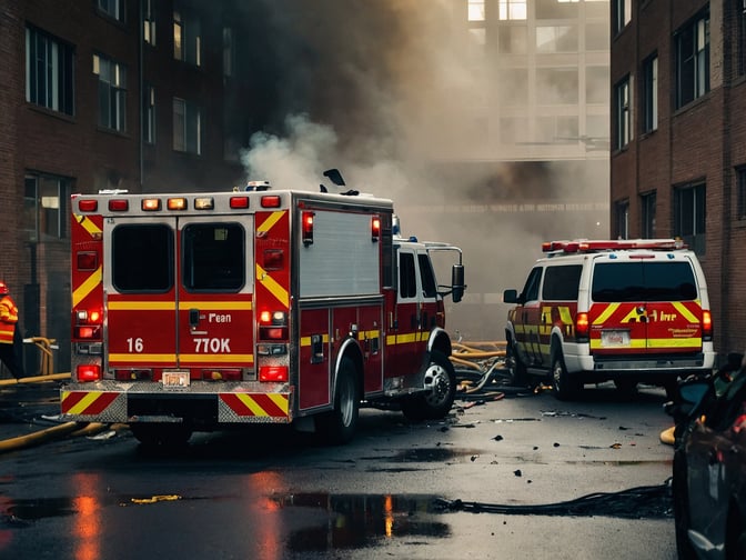 Brand im Hamburger Krankenhaus: Drei Senioren tot, viele verletzt