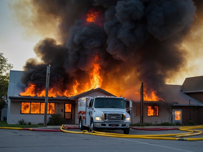 Drei Tote bei Klinikbrand – Verdacht auf Brandstiftung durch Patient
