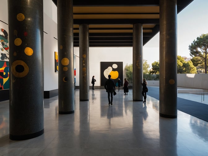 Erlebe Kunst in Barcelona: Miró Museum für Senioren