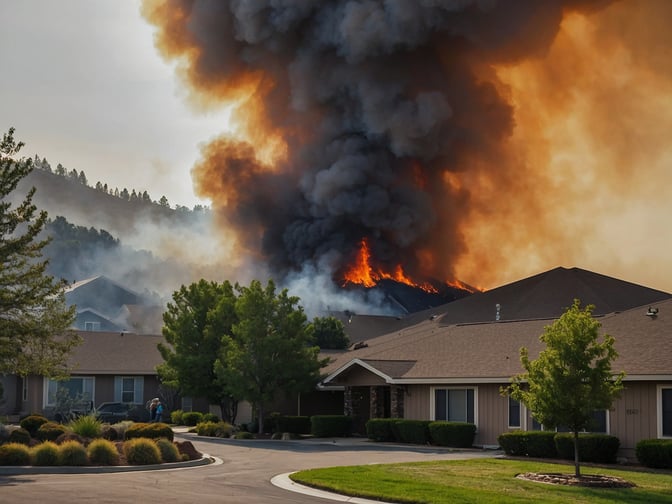Waldbrände heizen Senioren das Leben ein
