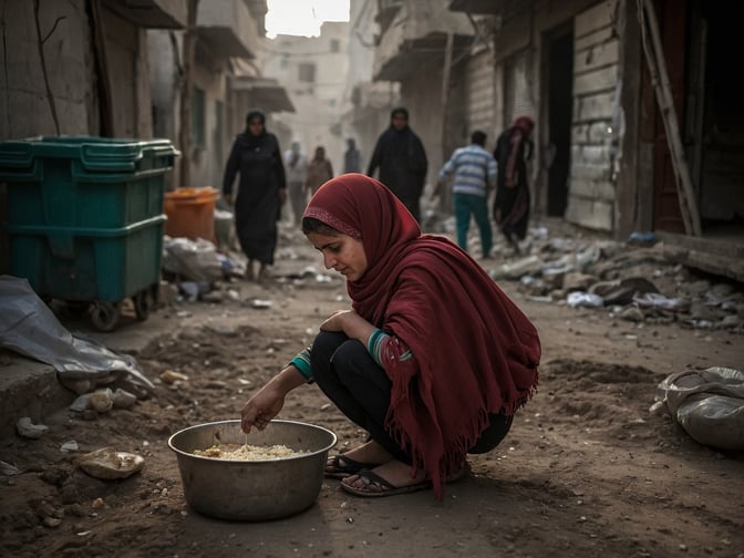 Hungersnot in Gaza – Über eine halbe Million Menschen leiden jetzt darunter