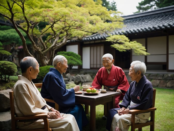 Fast 100.000 Hundertjährige: So alt wirst du heute in Japan!