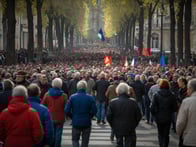 Frankreich steht vor massiven Protesten, während die Regierung versucht, durch drastische Sparmaßnahmen das Rentensystem zu reformieren – Chaos und Unruhe sind vorprogrammiert!