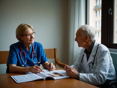 Ablauf eines typischen Gesundheits-Check-ups